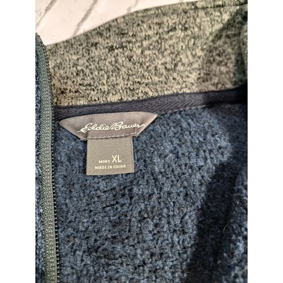 Mens Eddie Bauer Fleece Pullover Size XL - Picture 3 of 3